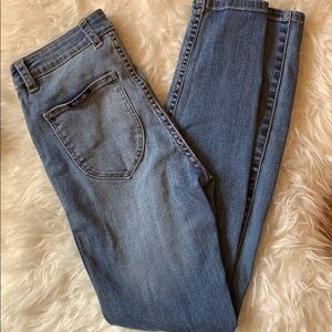 Rolla’s Westcoast super skinny medium wash jeans